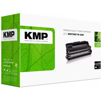 KMP Toner Brother TN-3600 juodas 3000 puslapių perdirbtas 1272,0000