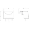 Siemens SIRIUS 3RV2917-5CA00 jungties modulis S00 variklio starterio apsauginiams ir kontaktoriams