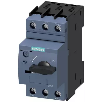 SIEMENS SIRIUS 3RV2021-1BA10 variklio starterio apsauginis jungiklis, 0,7-1,0 A, 3 polių, varžtiniais gnybtais