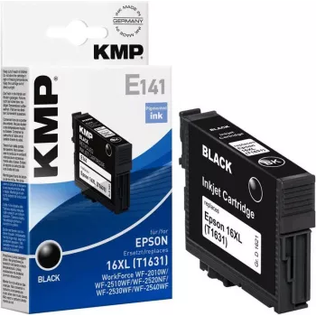 KMP E141 juodas suderinamas rašalo kasetė Epson WorkForce (14 ml, didelės talpos)