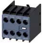 Siemens 3RH2911-1XA31-0MA0 pagalbinis kontaktų blokas, 3NO+1NC, priekinis montavimas, varžtiniai gnybtai