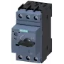 SIEMENS SIRIUS 3RV2 variklio starterio apsauginis įtaisas 1,1-1,6A, 3 polių, S00, varžtinės jungtys, 3RV20211AA10