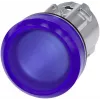 Siemens SIRIUS ACT plokščioji signalinė lemputė, mėlyna, 22mm, 24V AC/DC 3SU1051-6AA50-0AA0
