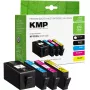 KMP suderinamos rašalo kasetės, 4 vnt. rinkinys, juoda/žydra/rausva/geltona, skirtos HP 903XL (3HZ51AE)
