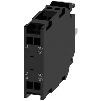 SIEMENS SIRIUS ACT kontaktinis modulis 3SU1400-1AA10-3FA0, 1NO+1NC, varžtiniai gnybtai