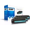 KMP 1236,0030 Suderinama tonerio kasetė Multi-Pack skirta HP LaserJet Pro 200 color M251n/M251nw - žydra, purpurinė, geltona (3 vienetų paketas, po 1800 puslapių)