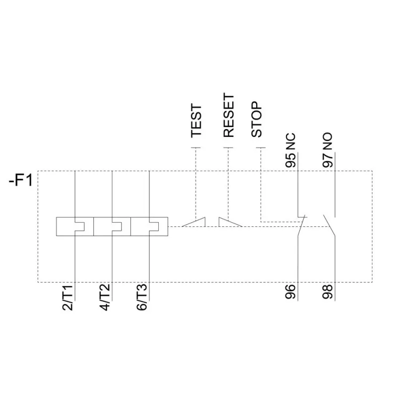 SIEMENS SIRIUS 3RU2136-4EB0 šiluminė perkrovos relė 22-32 A, Class 10