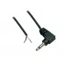 BKL Electronic 1101050 3,5 mm mono jack kištukas, 2 kontaktų, litavimo prijungimas, metalinis korpusas