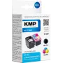 KMP MULTIPACK H135V - 2 vnt. juodos ir trijų spalvų rašalo kasetės (alternatyva HP 301XL)