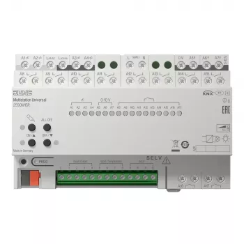 JUNG 2590M1SR KNX Multistation Universal, DIN bėgelis, 8 TE
