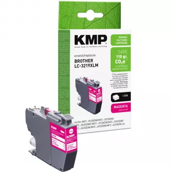 KMP PRINTTECHNIK 1538,4006 Suderinama Didelio Našumo Purpurinė Rašalo Kasetė, Skirta Canon PIXMA