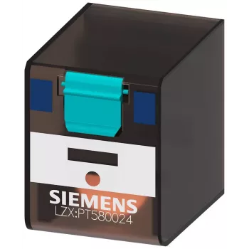 Siemens SIRIUS LZX PT580024 kištukinis relė, 5 perjungimo kontaktai, 24V DC ritė, 6A