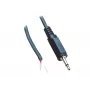 BKL Electronic 1101047 2,5 mm mono jack kištukas, 2 polių, litavimo jungtis
