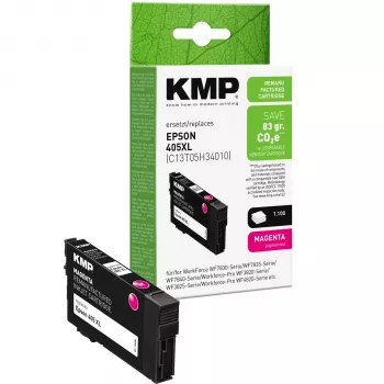 KMP 1656,4006 suderinama purpurinės spalvos rašalo kasetė, skirta Canon PGI-525 / CLI-526 serijai