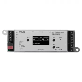 JUNG KNX LED Controller 5 kanalų DC 5-48V, DIN bėgelio, Secure, 390051SLEDE