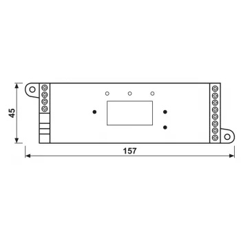 JUNG KNX LED Controller 5 kanalų DC 5-48V, DIN bėgelio, Secure, 390051SLEDE