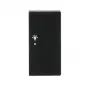 Busch-Jaeger jungiklio dangtelis, matinis juodas, 1 modulio, skirtas 6231-22-885 6220-0-0509