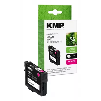 KMP rausvai raudonos spalvos suderinama rašalo kasetė Epson T10H3 (1662,4006)
