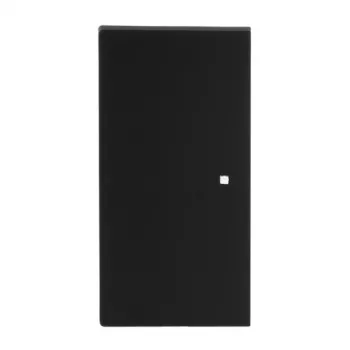 BUSCH-JAEGER 6230-20-45M dvigubas jungiklio dangtelis, nespausdintas, Black Matt 2CKA006220A0947
