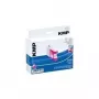 KMP E135 purpurinės spalvos rašalo kasetė - 21 ml - Suderinama su Epson T7023 - skirta Epson WorkForce Pro WP-4015, WP-4025, WP-4095, WP-4515, WP-4525, WP-4535, WP-4545, WP-4595 1620,4006