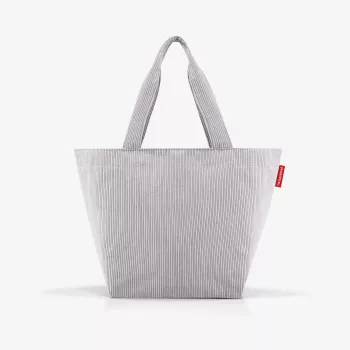 reisenthel shopper M pirkinių krepšys iš poliesterio, virvelių pilkos spalvos, 15L ZS7084