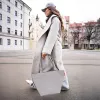 reisenthel shopper M pirkinių krepšys iš poliesterio, virvelių pilkos spalvos, 15L ZS7084