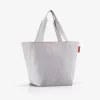 reisenthel shopper M pirkinių krepšys iš poliesterio, virvelių pilkos spalvos, 15L ZS7084