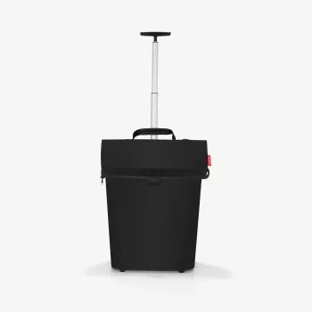 Reisenthel trolley M pirkinių vežimėlis 43L juodas poliesteris 2 ratai NT7003