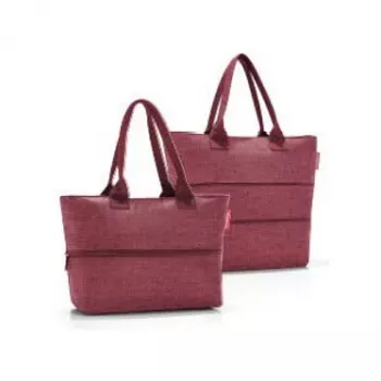 Reisenthel shopper e1 pirkinių krepšys Twist Maroon 12L RJ3104