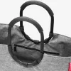 reisenthel loopshopper L pirkinių krepšys, Twist Silver, 25 L, aliuminio rėmas, poliesteris OR7052