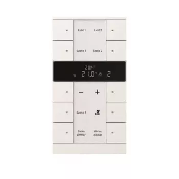 Busch-Jaeger HVAC-Gerät 10fach, BE,studio/ws SBR/U10.0.11-884 (2CKA006330A0051)