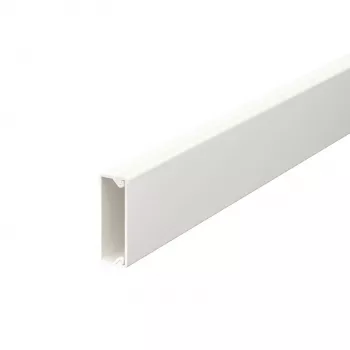 OBO BETTERMANN 6150780 kabelių kanalas 2000x30x10 mm, grynai balta (RAL 9010), PVC, užsmaunamas dangtelis, 1 vnt.