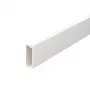 OBO BETTERMANN 6150780 kabelių kanalas 2000x30x10 mm, grynai balta (RAL 9010), PVC, užsmaunamas dangtelis, 1 vnt.