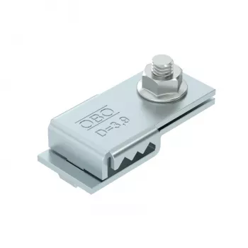 OBO Bettermann VEK-GRM 3.9 FS jungties ir įžeminimo spaustukas, 42x19x11 mm, plieninis, cinkuotas juostiniu būdu