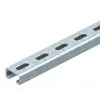 OBO Bettermann montavimo profilis C formos 41x21 mm, perforuotas, 2000 mm, karštai cinkuotas plienas, plyšio plotis 22 mm 1122933