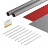 OBO Bettermann FSB-K32 tvirtinimo juosta fotovoltinėms sistemoms 550x380 mm pilka/raudona 7203150