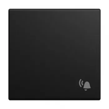 Busch-Jaeger Busch-balance SI sklendė su varpelio simboliu, Black Matt 2CKA001731A4047