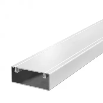 OBO PLM D 0410 RW montavimo kanalas, metalinis, su priešgaisriniu audiniu, 40x100x2000 mm, grynai balta 7218006