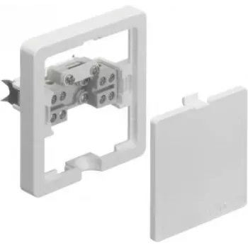 ABL SURSUM 2506110 įleidžiamas Schuko elektros lizdas, baltas
