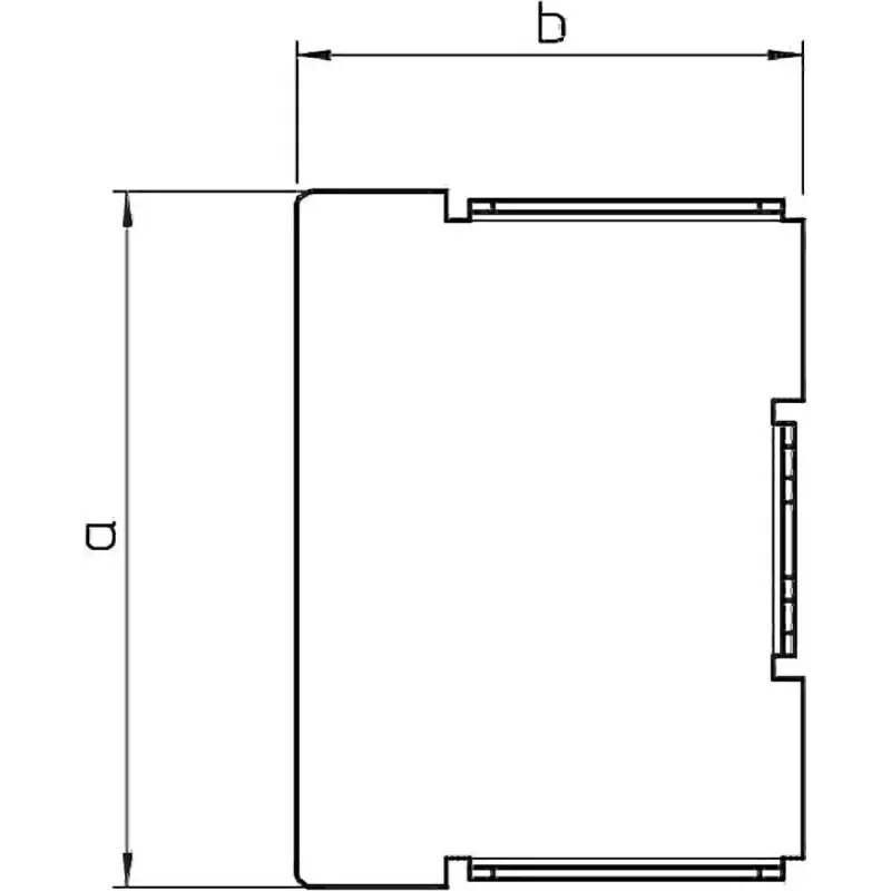 OBO Bettermann Vertr galinė dangtelis LKM E30030RW (6249410)