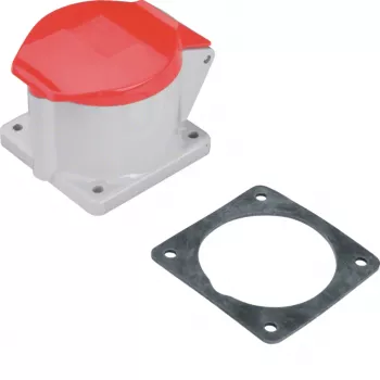 HAGER ECEE325 CEE flanšinis lizdas tiesus 32 A IP44