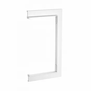 OBO BETTERMANN Rehau SIGNA BASE sieninis dangtelio rėmas 70x130 mm, RAL 9010 grynai balta (6132801)
