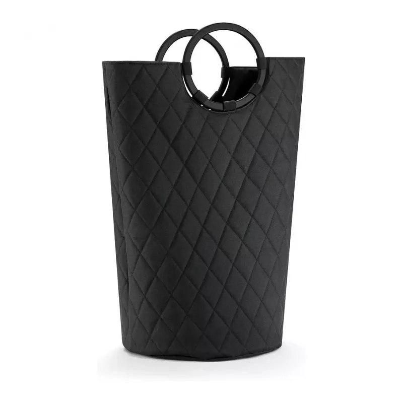 Reisenthel loophome M juoda, sulankstoma 15 L talpykla su aliuminio rėmu VS7071