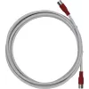 Maxtrack palydovinis koaksialinis kabelis F-jungtis – F-jungtis 6 m baltas FQMS6,0L