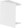 HAGER LFS6006069016 galinė dalis 60x60 mm kabelių kanalui, plieno skarda, eismo balta