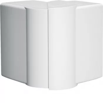 Hager išorinis kampas LFF6009039016 60x90 mm kabelių kanalui, baltos spalvos (RAL 9016)