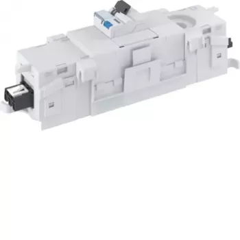 Hager GKEV03SET12 mini skirstomasis skydas OT80 kanalui, 1 eilė, 12 modulių, su 1x ADA516D RCBO 16A 30mA A tipo