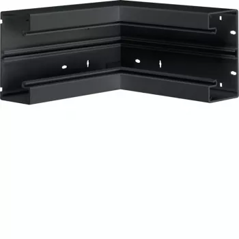 HAGER BR6513049011 vidinis kampas 65x130 mm kabelių kanalui, plastikinis, grynai balta RAL 9010