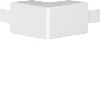 Hager LF serijos išorinis kampas 30x30 mm PVC be halogenų eismo baltos spalvos LF3003039016