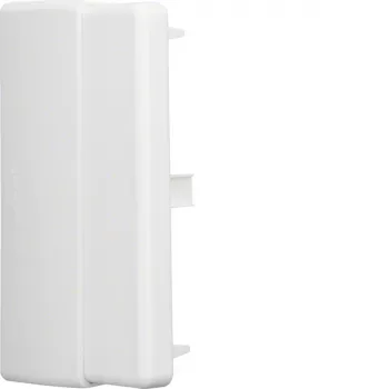 Hager LFE reguliuojamas galinis dangtelis ASA, atsparus orui ir UV, 60x110mm kabelių kanalui, baltas LFE6011069016